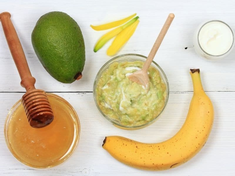 diy banana hair mask recipe