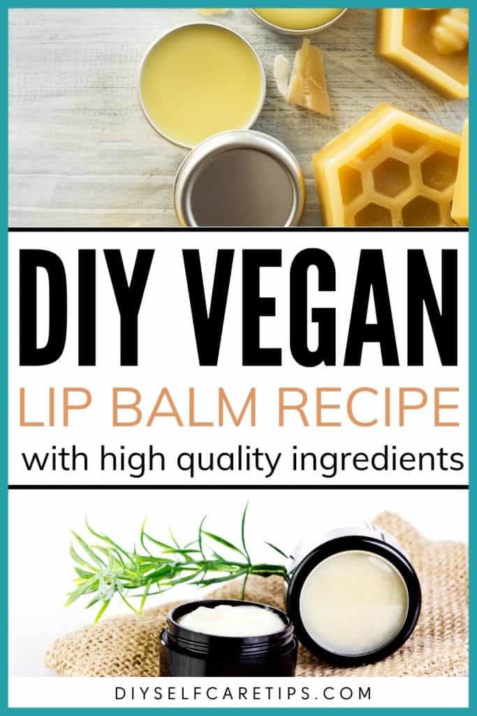 The only DIY vegan lip balm recipe you need to make your own homemade lip balm. 3 homemade vegan lip balm recipe methods to use. Click for easy lip balm recipe with natural ingredients.