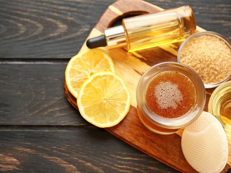 DIY sugar scrubs for essential oils