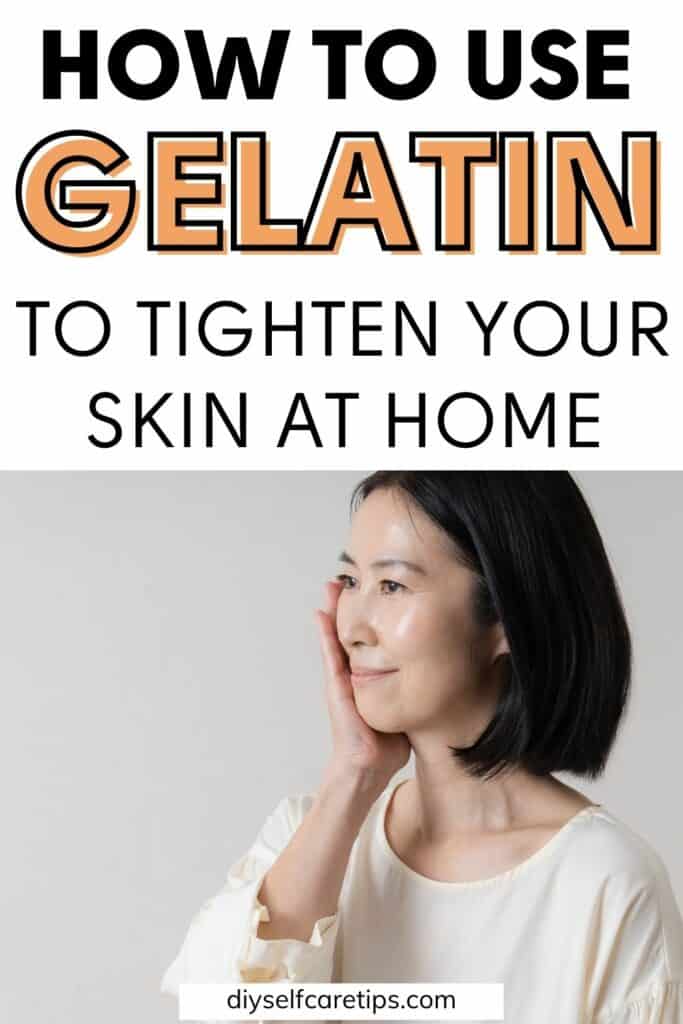 How to use gelatin for skin tightening? Try out these diy gelatin face mask recipes. Is gelatin good for skin or not? Find out everything about using gelatin for skin;